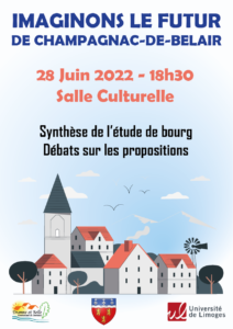Réunion de synthèse sur le bourg de Champagnac de Belair @ Salle culturelle