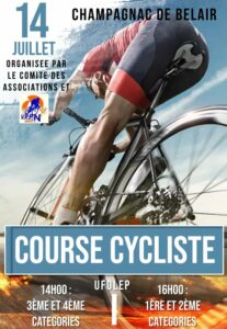 Course Cycliste du 14 Juillet @ Champagnac de Bélair