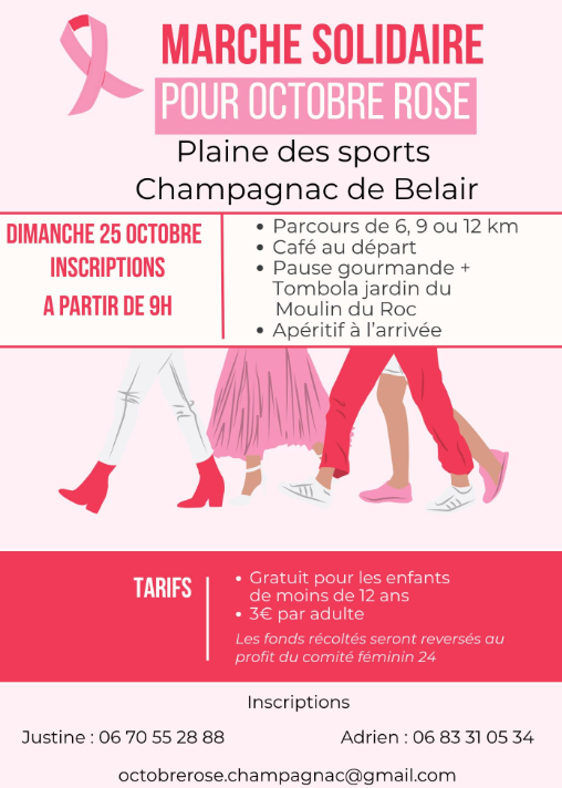 octobre-Roses Dernières infos